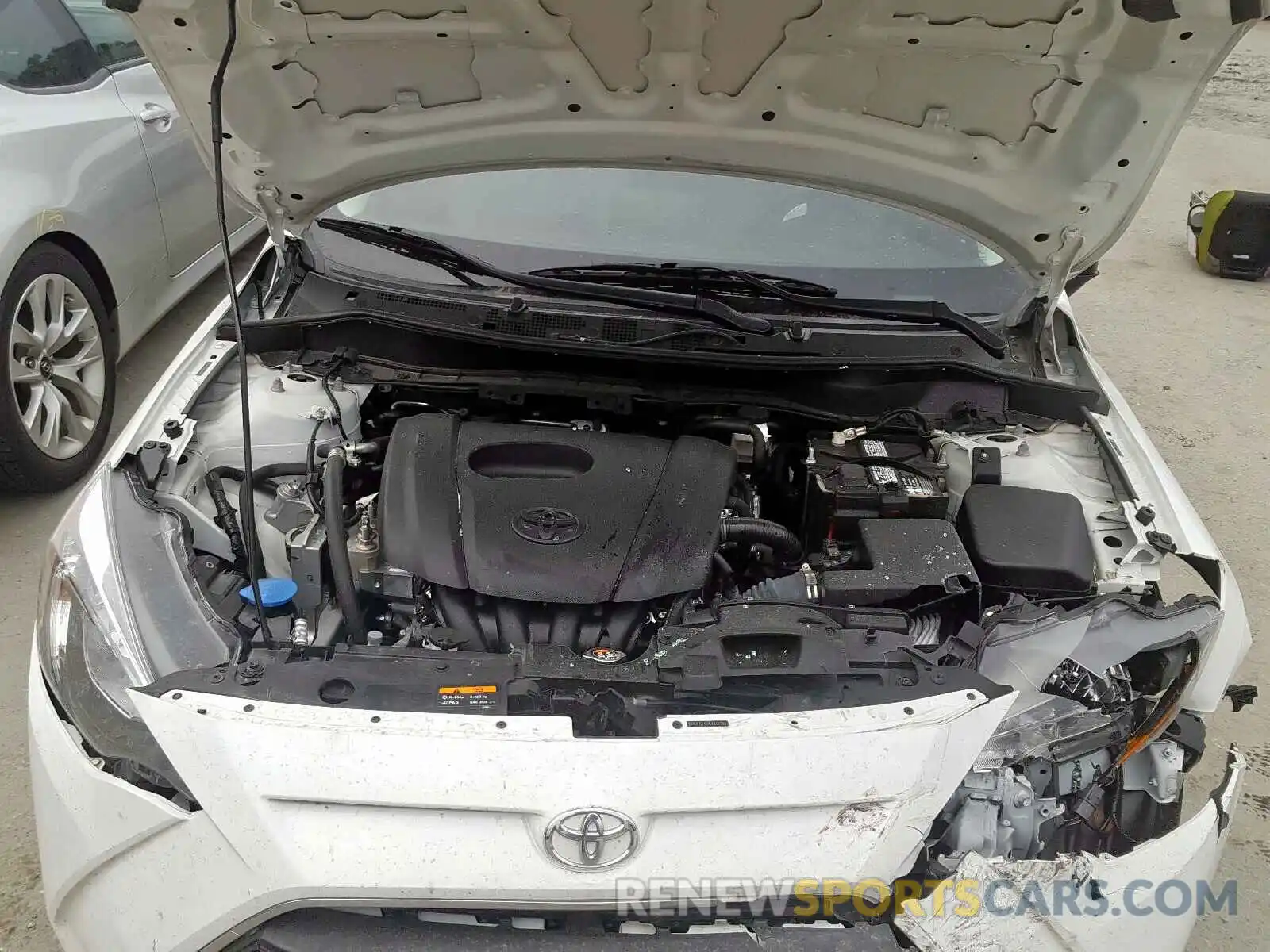 7 Photograph of a damaged car 3MYDLBYV3KY514780 TOYOTA YARIS 2019