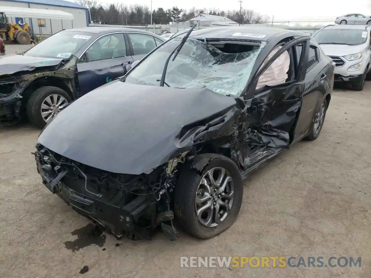 2 Photograph of a damaged car 3MYDLBYV3KY515038 TOYOTA YARIS 2019