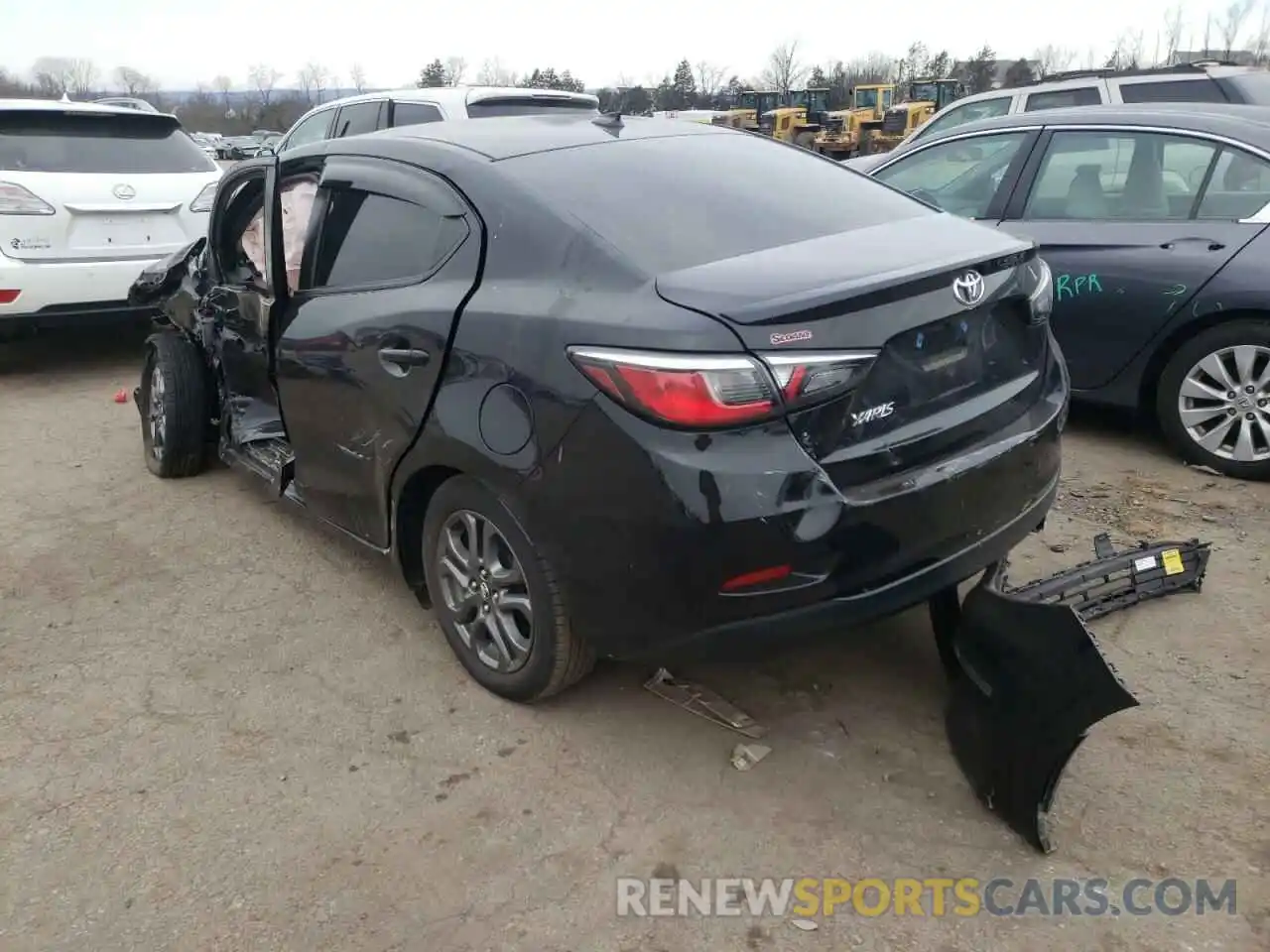 3 Photograph of a damaged car 3MYDLBYV3KY515038 TOYOTA YARIS 2019