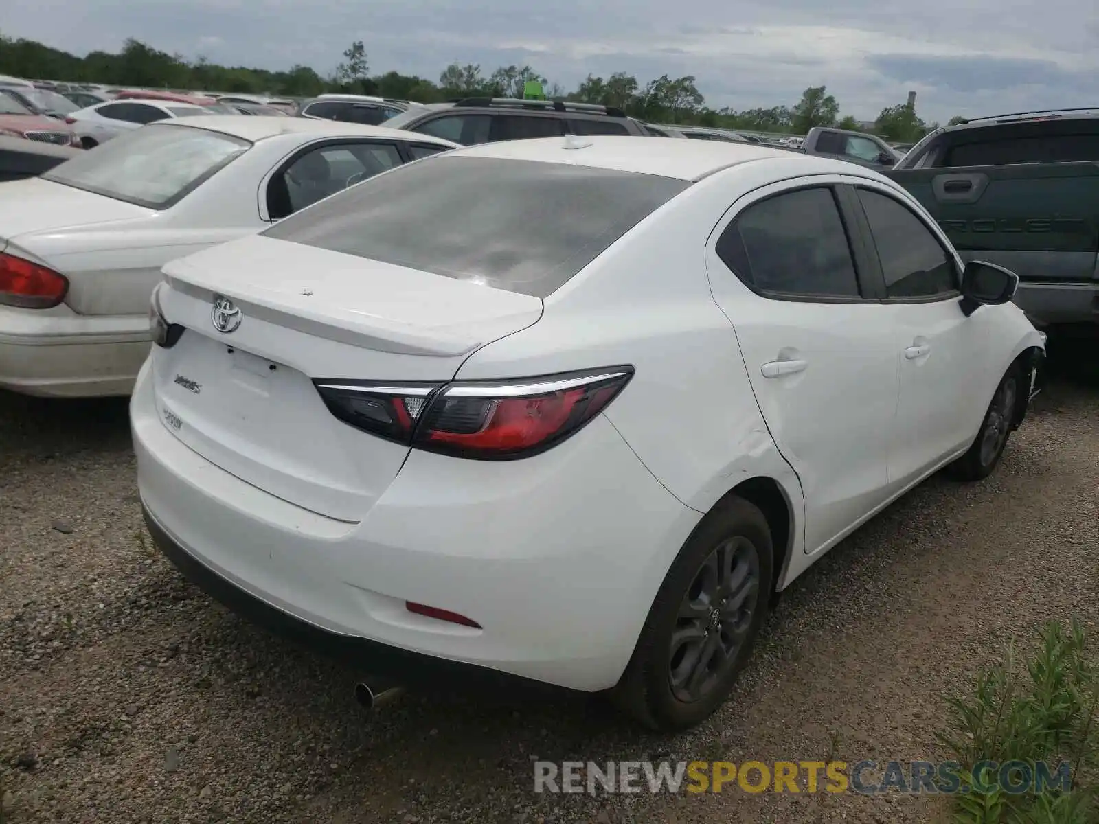 4 Photograph of a damaged car 3MYDLBYV3KY515444 TOYOTA YARIS 2019