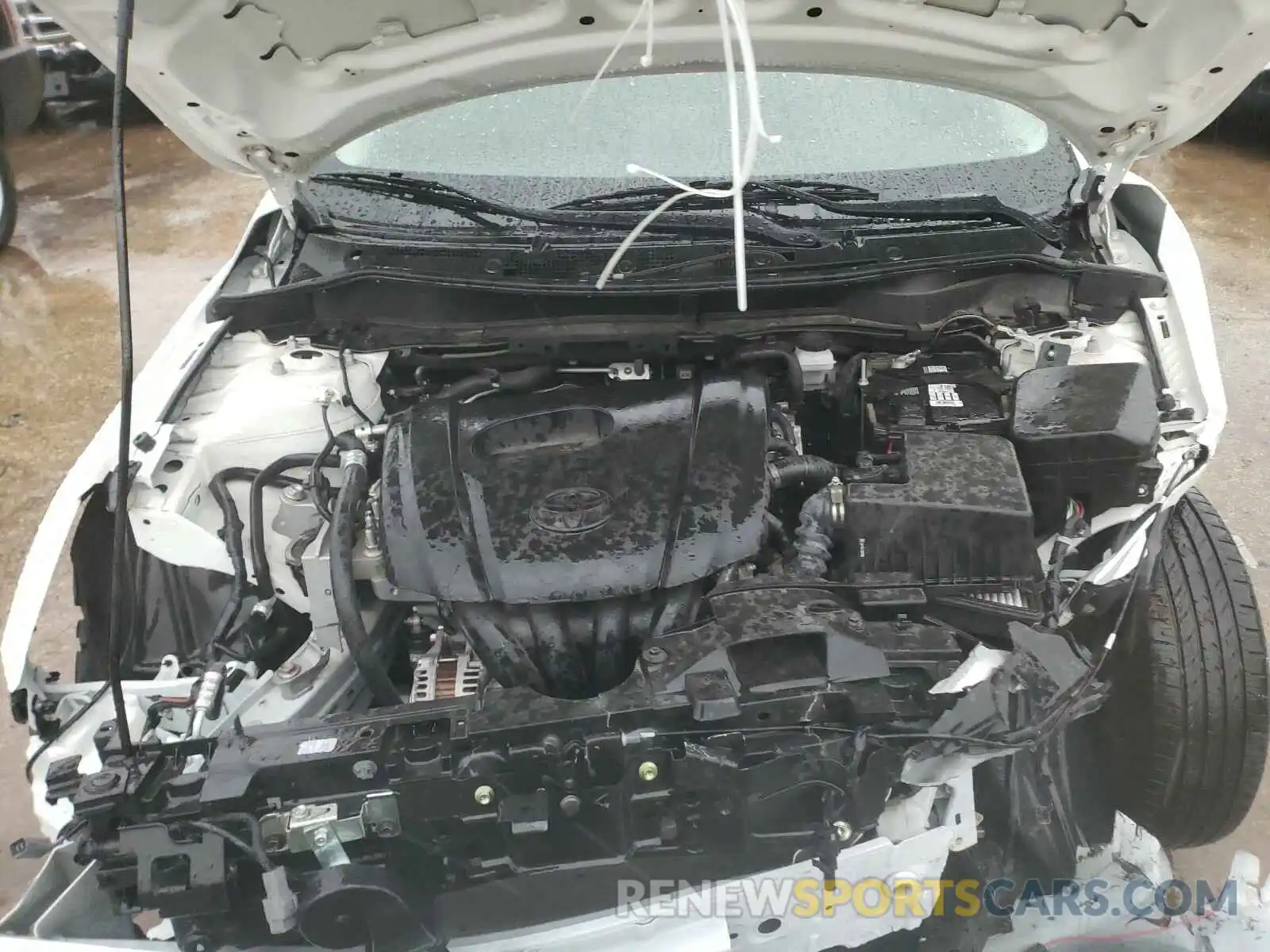 7 Photograph of a damaged car 3MYDLBYV3KY515444 TOYOTA YARIS 2019