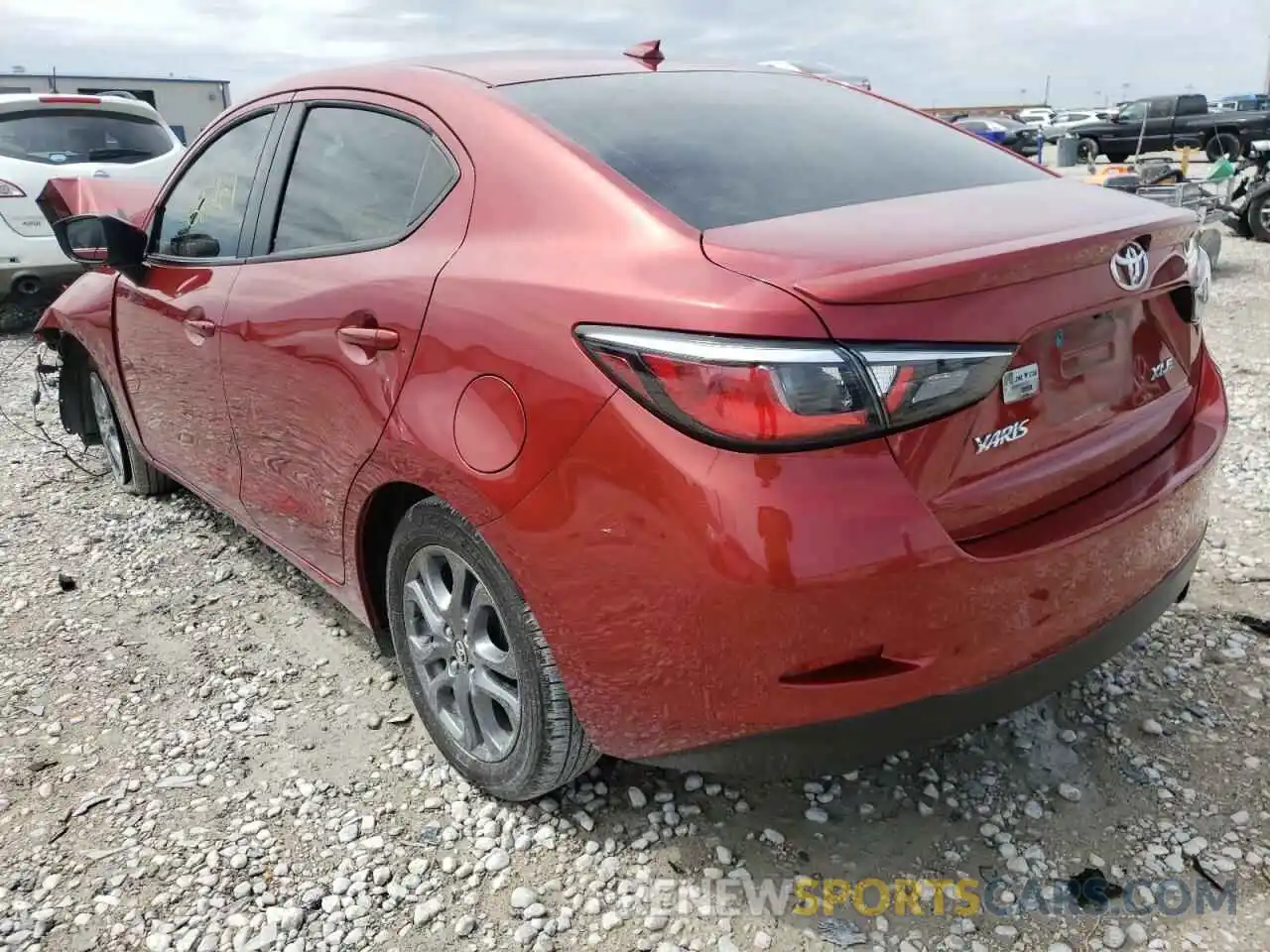 3 Photograph of a damaged car 3MYDLBYV3KY515587 TOYOTA YARIS 2019