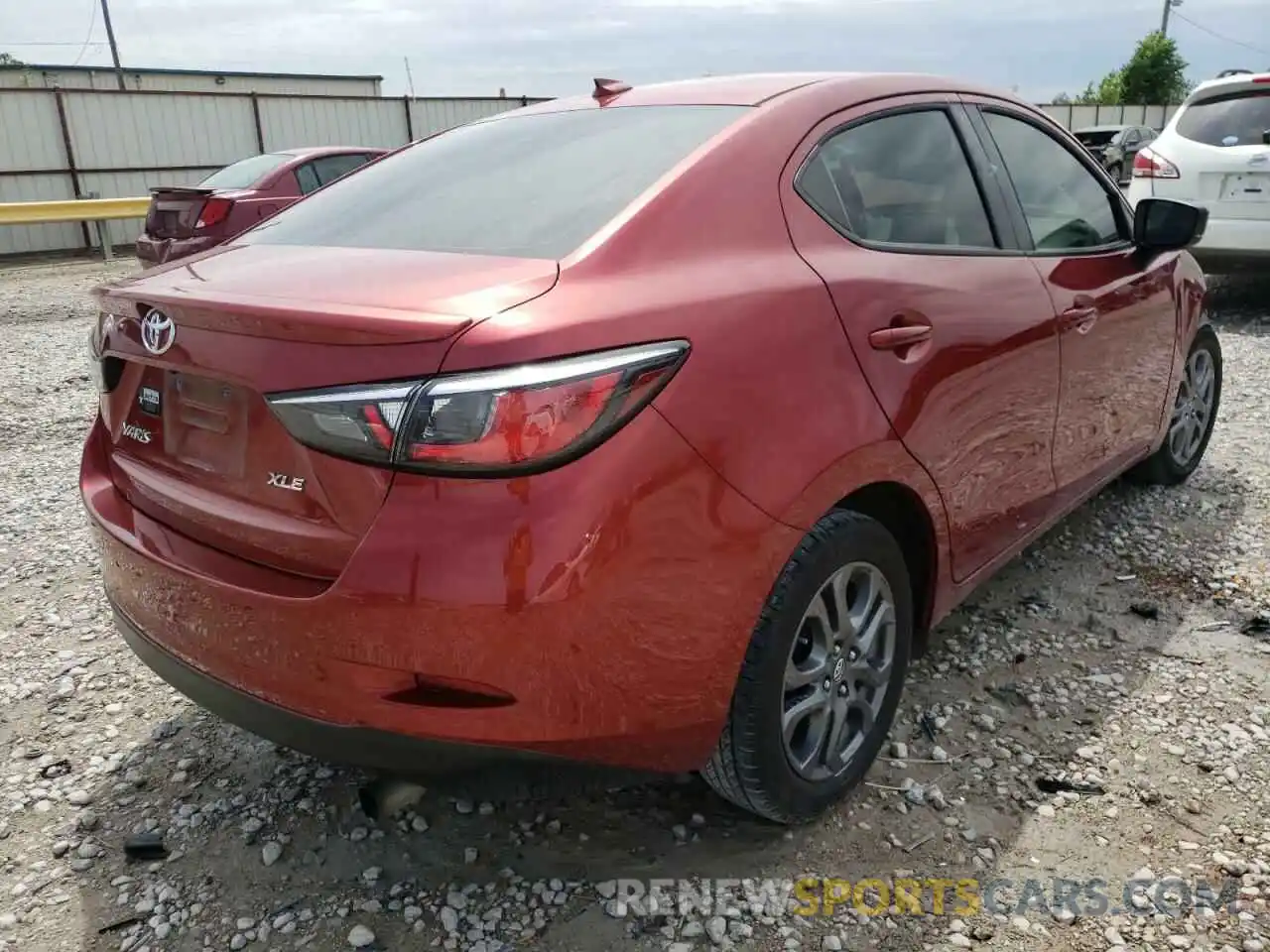 4 Photograph of a damaged car 3MYDLBYV3KY515587 TOYOTA YARIS 2019