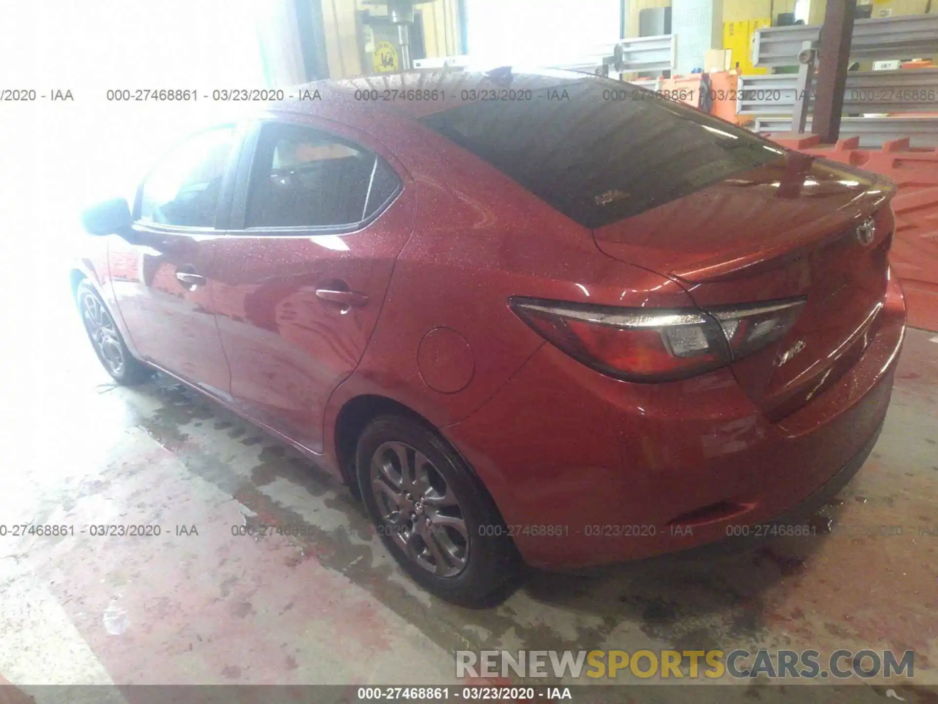 3 Photograph of a damaged car 3MYDLBYV3KY515699 TOYOTA YARIS 2019