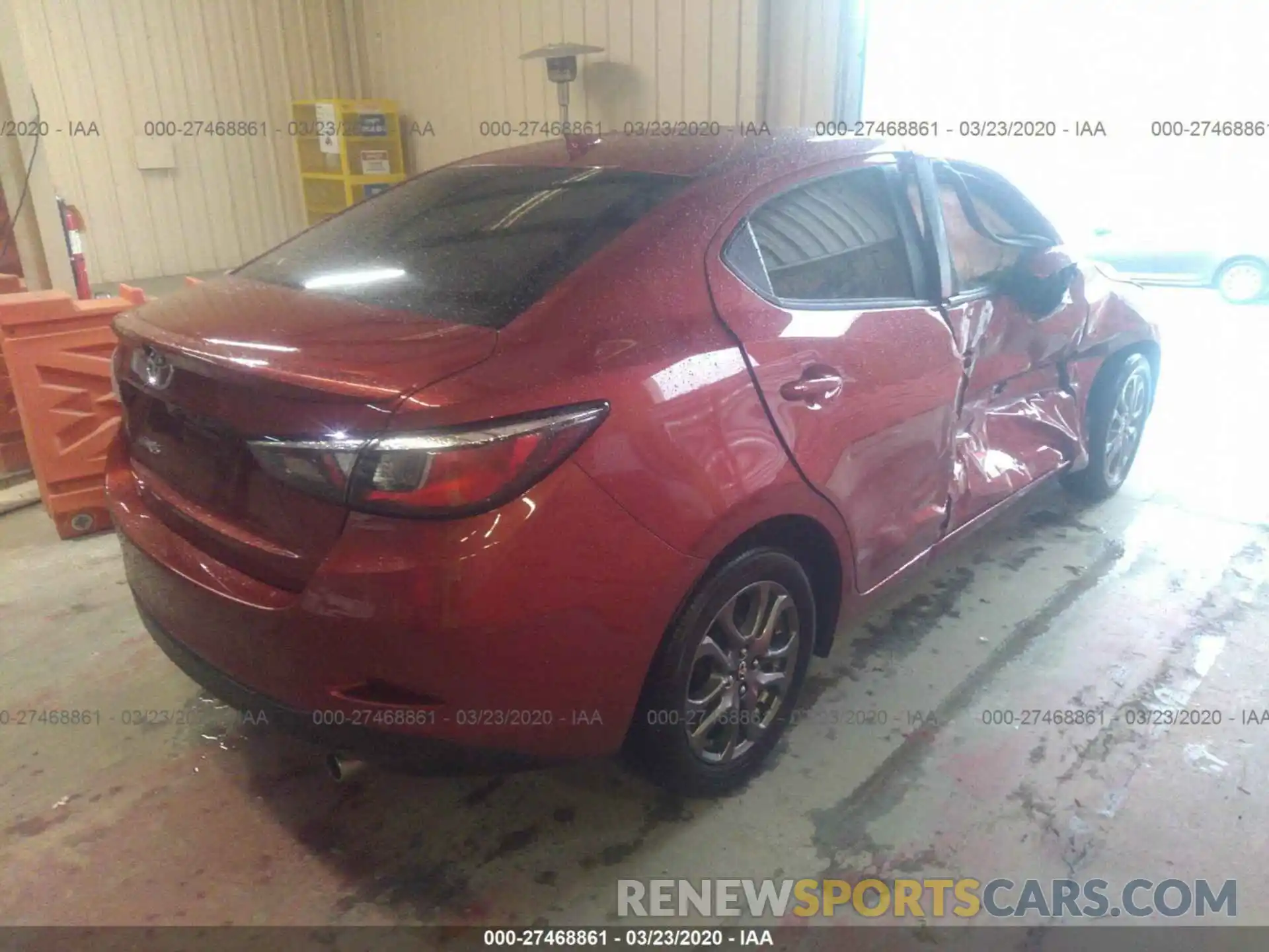 4 Photograph of a damaged car 3MYDLBYV3KY515699 TOYOTA YARIS 2019