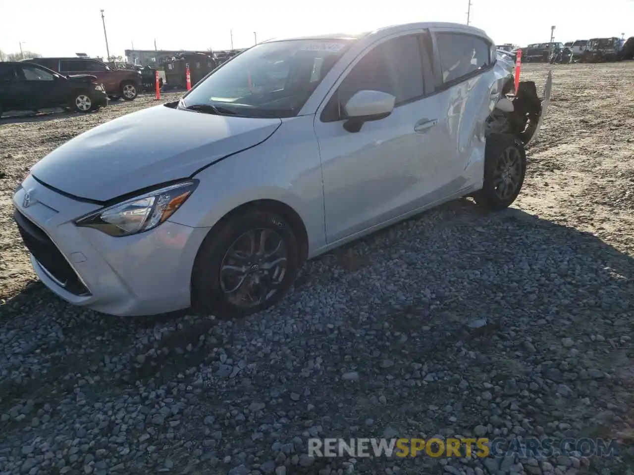 2 Photograph of a damaged car 3MYDLBYV3KY516755 TOYOTA YARIS 2019