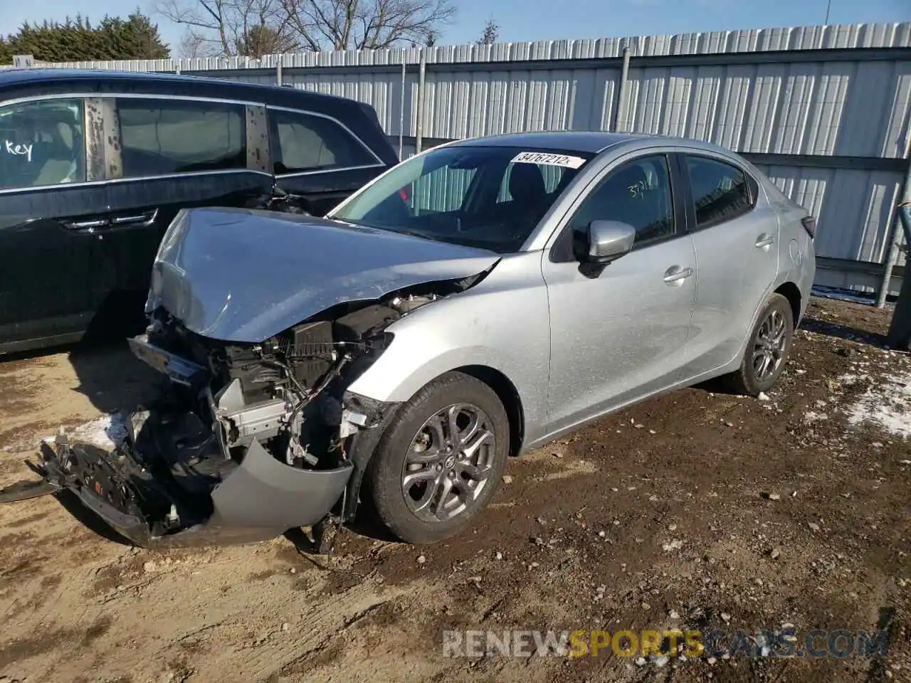 2 Photograph of a damaged car 3MYDLBYV3KY516853 TOYOTA YARIS 2019