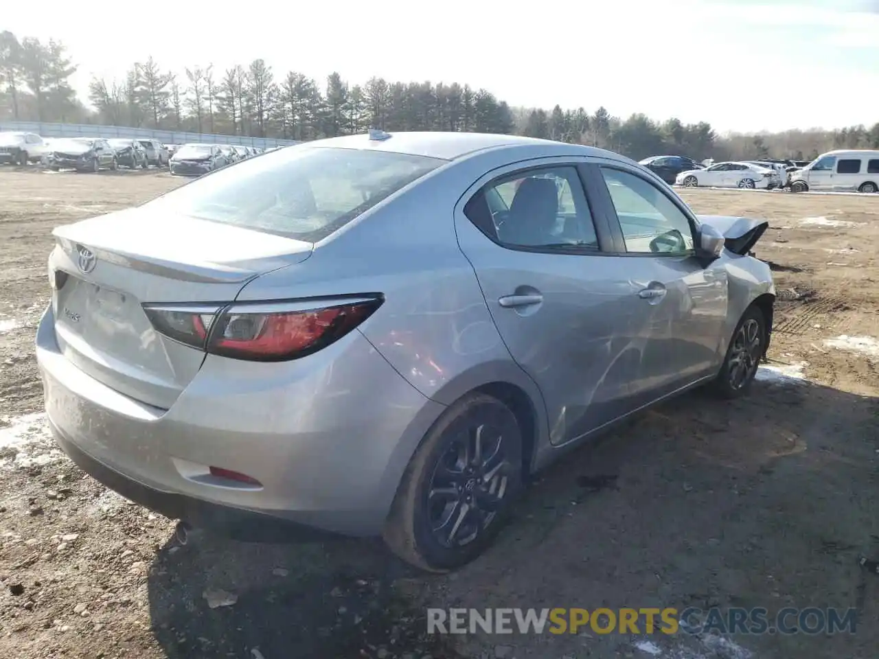 4 Photograph of a damaged car 3MYDLBYV3KY516853 TOYOTA YARIS 2019