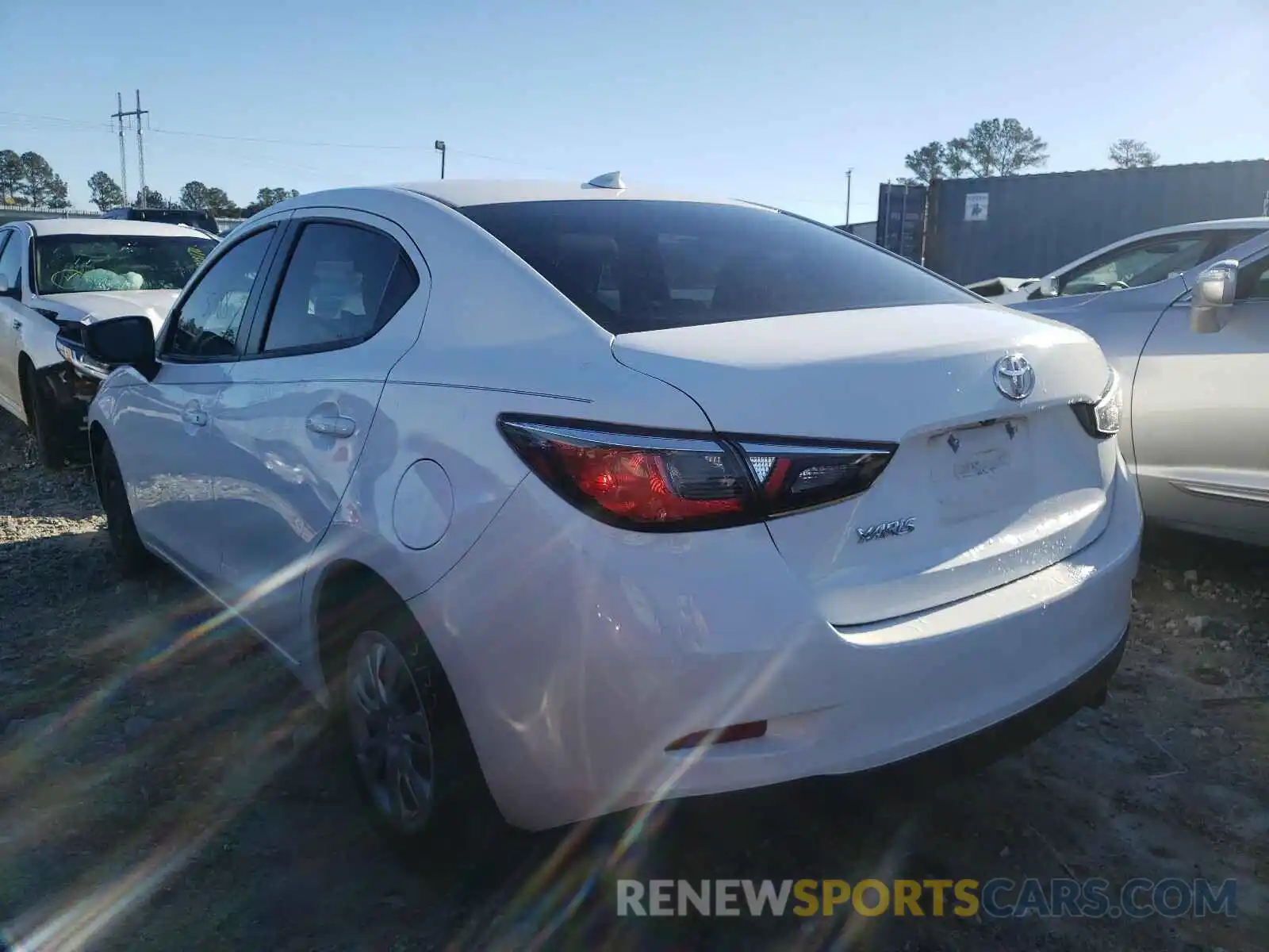 3 Photograph of a damaged car 3MYDLBYV3KY517937 TOYOTA YARIS 2019