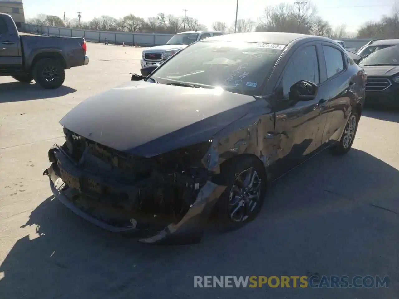 2 Photograph of a damaged car 3MYDLBYV3KY519980 TOYOTA YARIS 2019