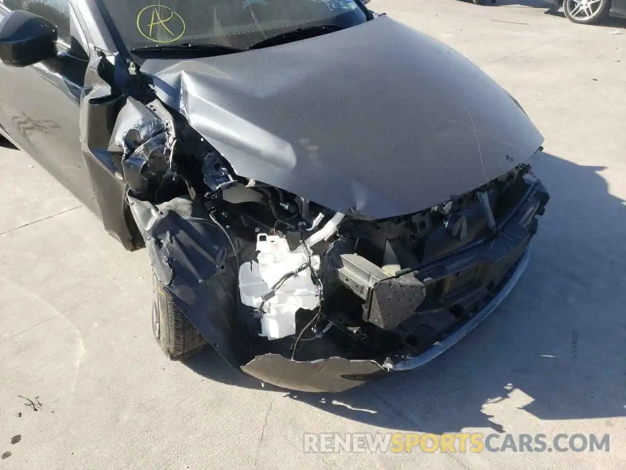 9 Photograph of a damaged car 3MYDLBYV3KY519980 TOYOTA YARIS 2019