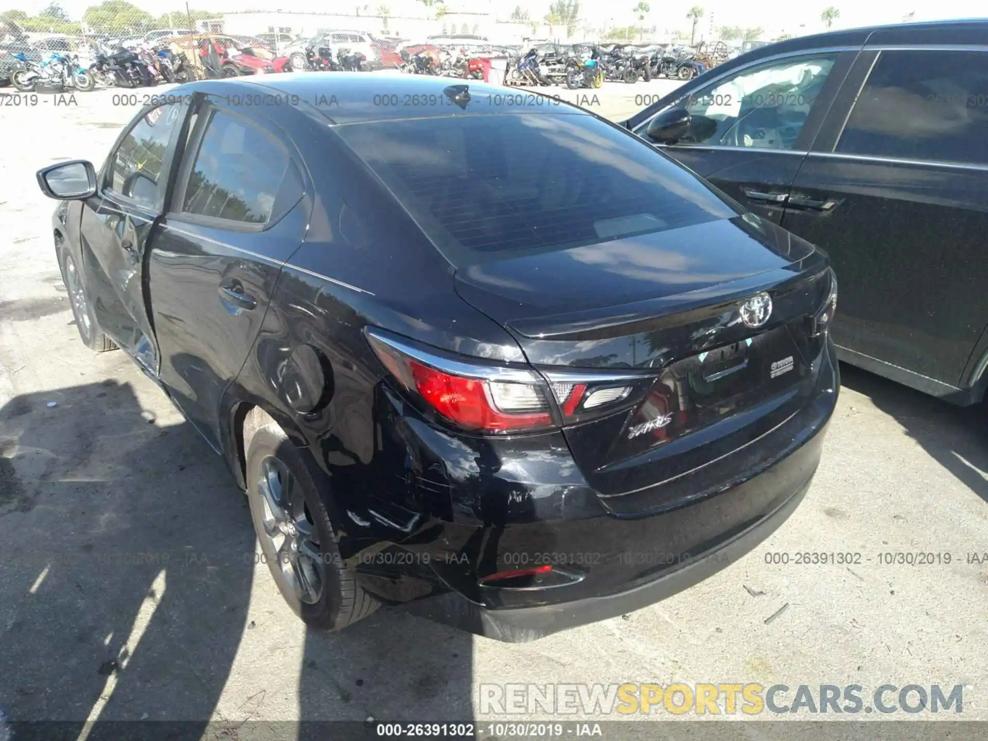 3 Photograph of a damaged car 3MYDLBYV3KY520076 TOYOTA YARIS 2019