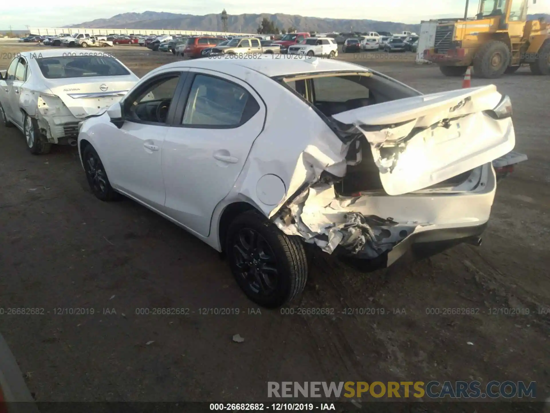 3 Photograph of a damaged car 3MYDLBYV3KY520241 TOYOTA YARIS 2019