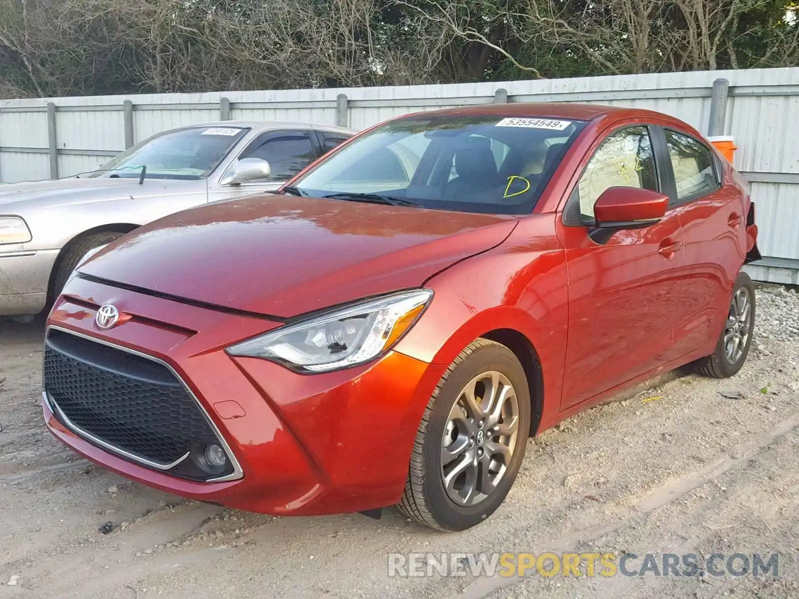 2 Photograph of a damaged car 3MYDLBYV3KY520353 TOYOTA YARIS 2019