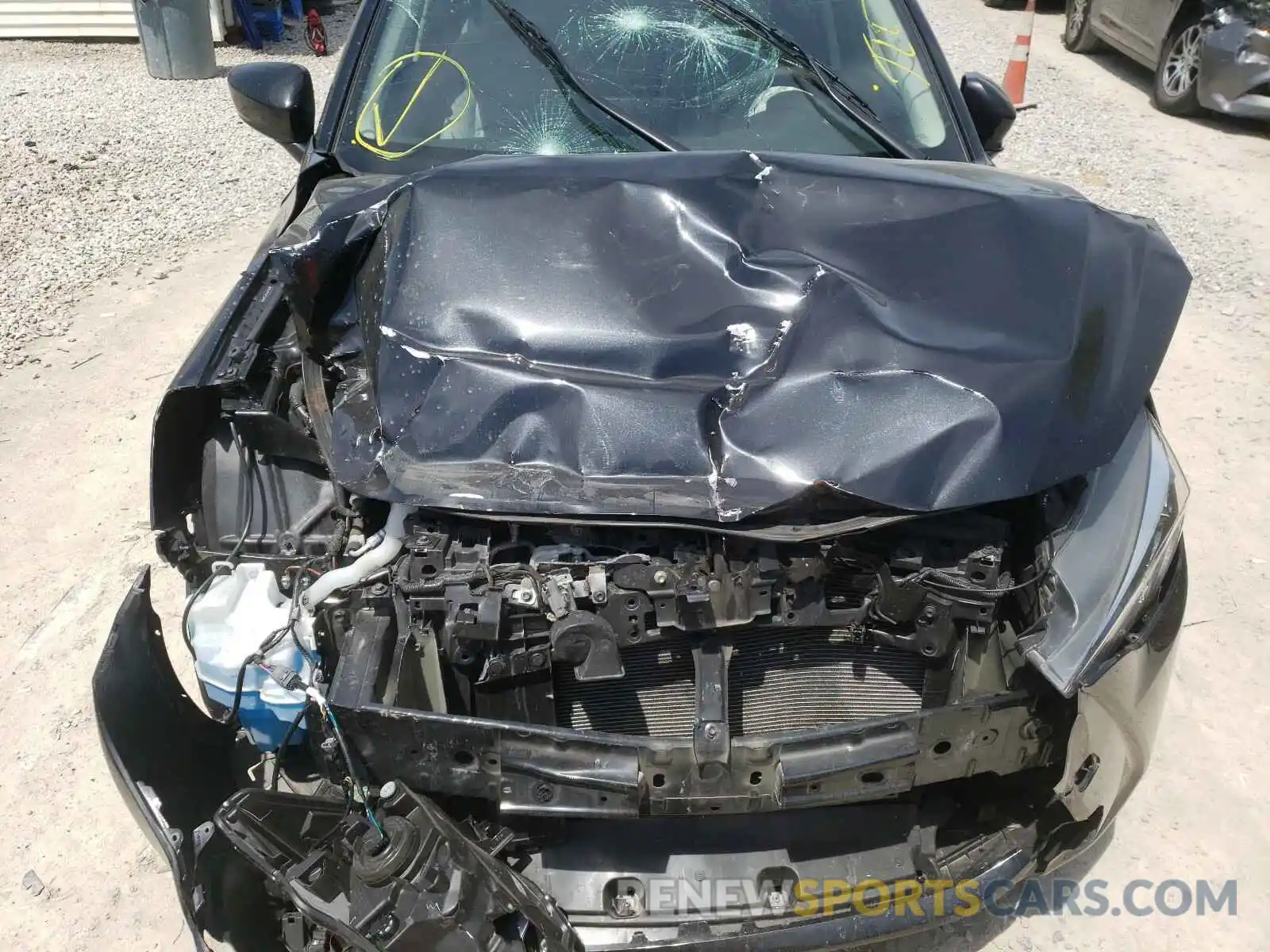 7 Photograph of a damaged car 3MYDLBYV3KY520448 TOYOTA YARIS 2019