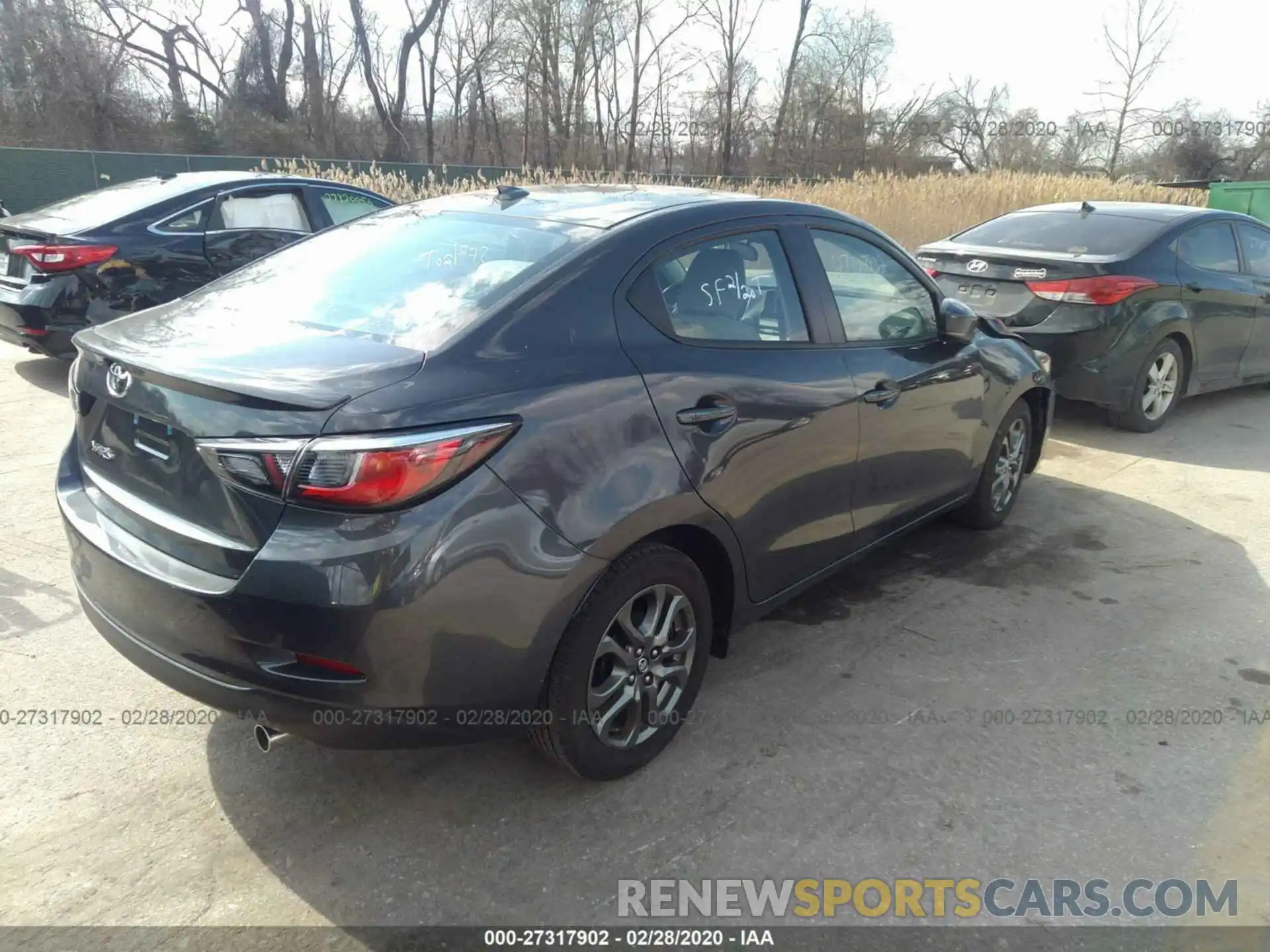 4 Photograph of a damaged car 3MYDLBYV3KY520725 TOYOTA YARIS 2019