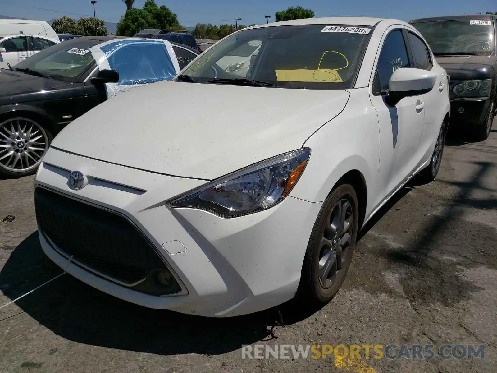 2 Photograph of a damaged car 3MYDLBYV3KY521700 TOYOTA YARIS 2019