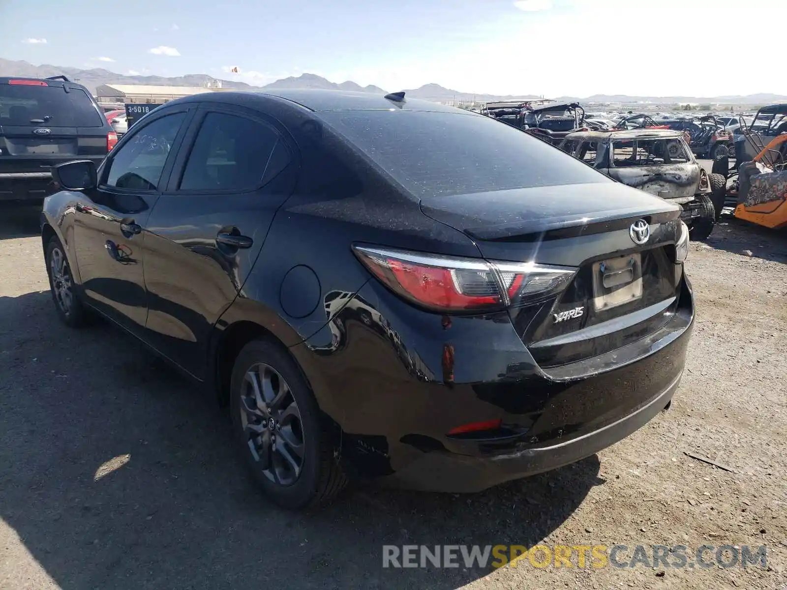 3 Photograph of a damaged car 3MYDLBYV3KY522281 TOYOTA YARIS 2019