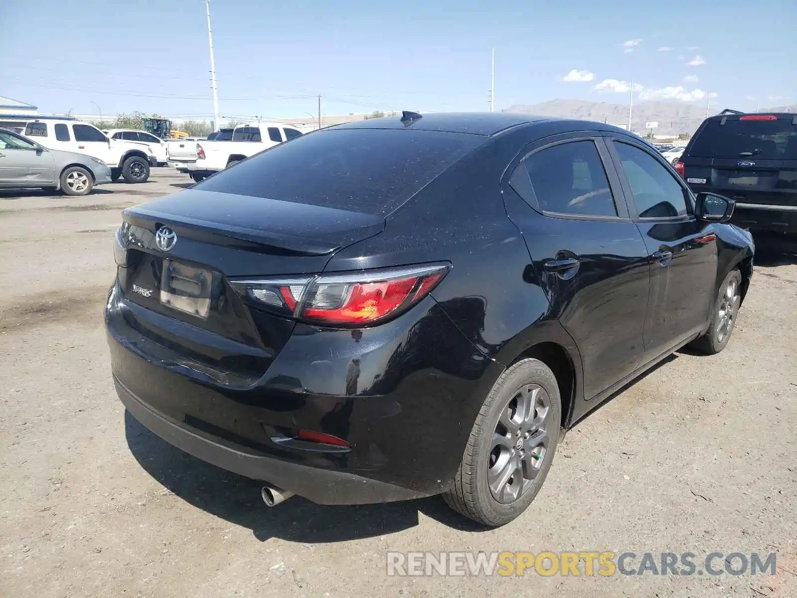 4 Photograph of a damaged car 3MYDLBYV3KY522281 TOYOTA YARIS 2019