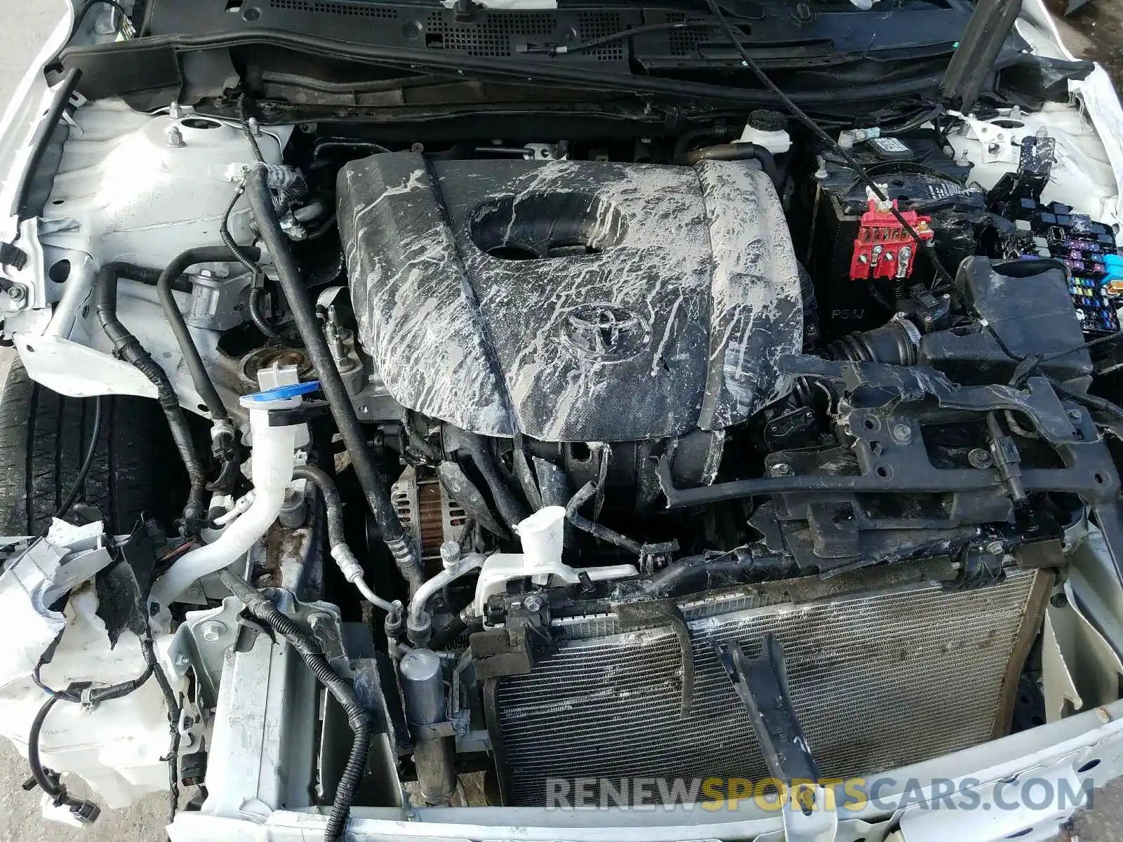 7 Photograph of a damaged car 3MYDLBYV3KY523026 TOYOTA YARIS 2019