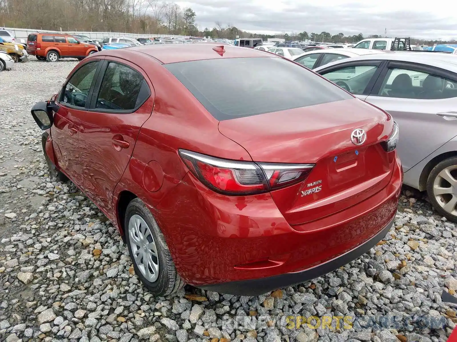 3 Photograph of a damaged car 3MYDLBYV3KY523334 TOYOTA YARIS 2019