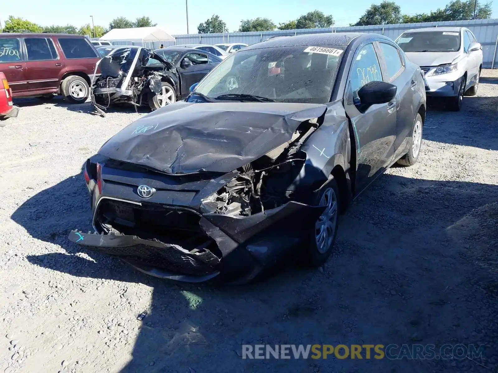 2 Photograph of a damaged car 3MYDLBYV3KY524533 TOYOTA YARIS 2019