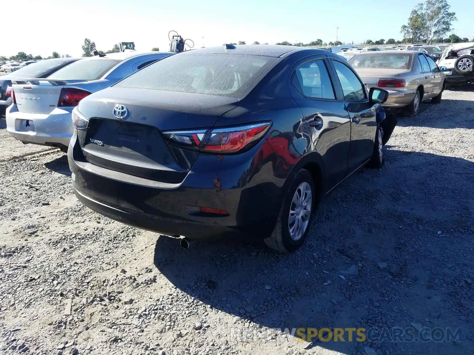 4 Photograph of a damaged car 3MYDLBYV3KY524533 TOYOTA YARIS 2019