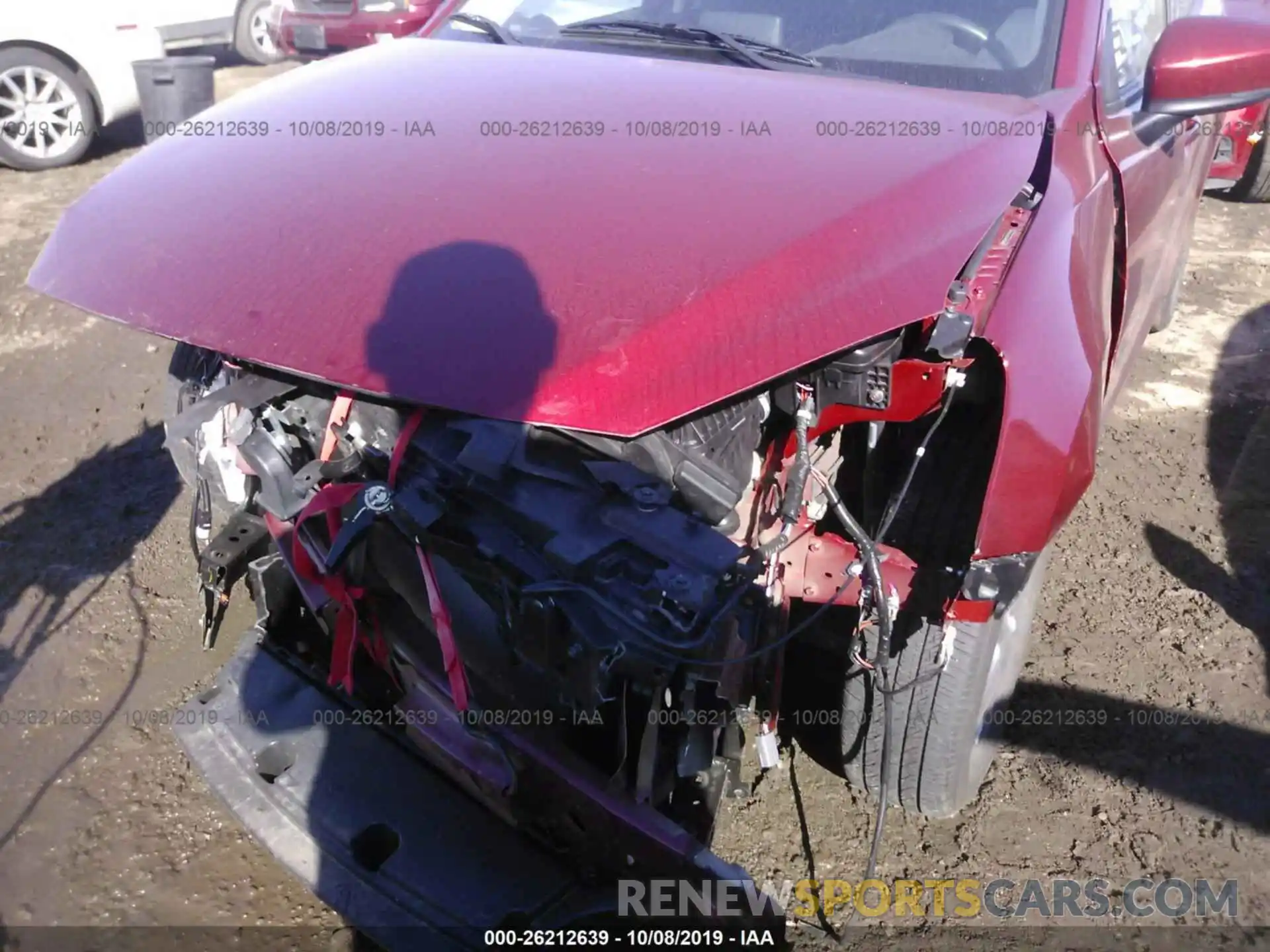 6 Photograph of a damaged car 3MYDLBYV3KY524743 TOYOTA YARIS 2019