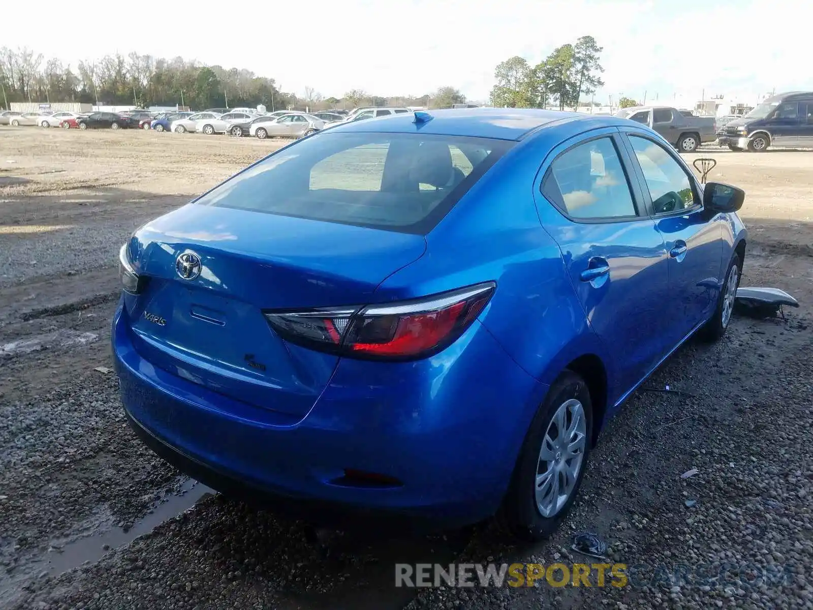 4 Photograph of a damaged car 3MYDLBYV3KY525455 TOYOTA YARIS 2019