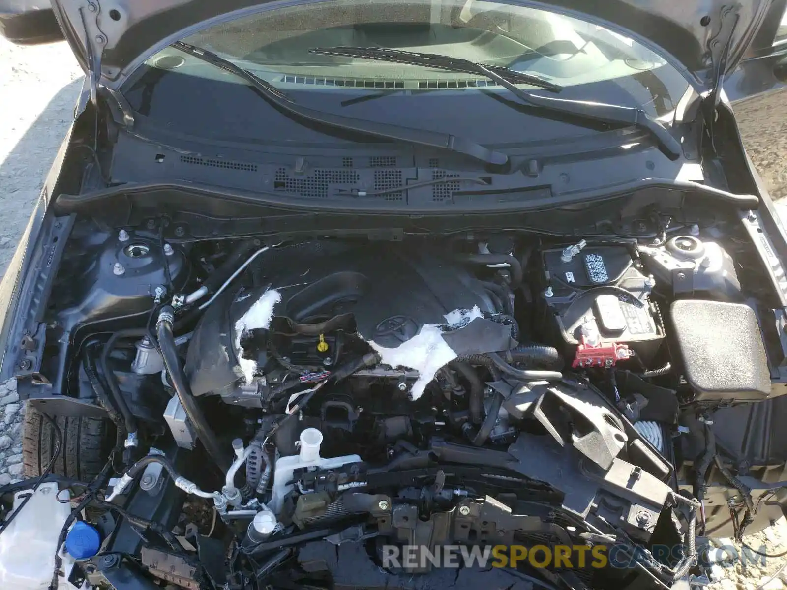 7 Photograph of a damaged car 3MYDLBYV3KY526637 TOYOTA YARIS 2019