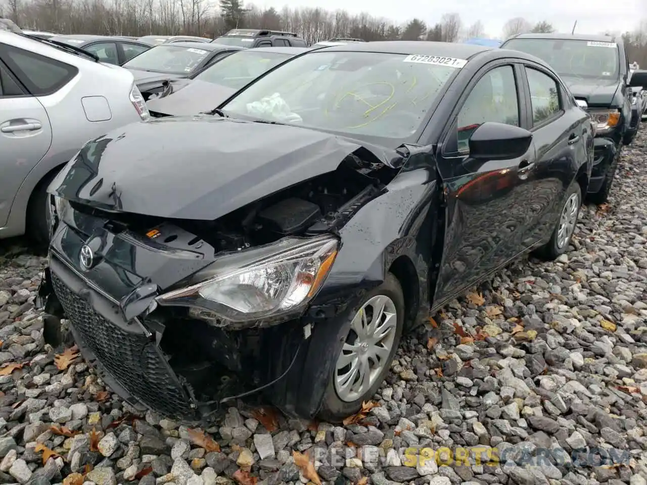 2 Фотография поврежденного автомобиля 3MYDLBYV3KY527058 TOYOTA YARIS 2019