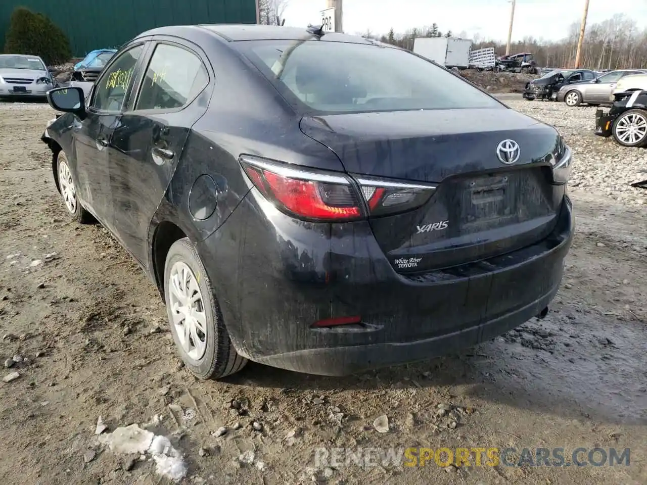 3 Фотография поврежденного автомобиля 3MYDLBYV3KY527058 TOYOTA YARIS 2019