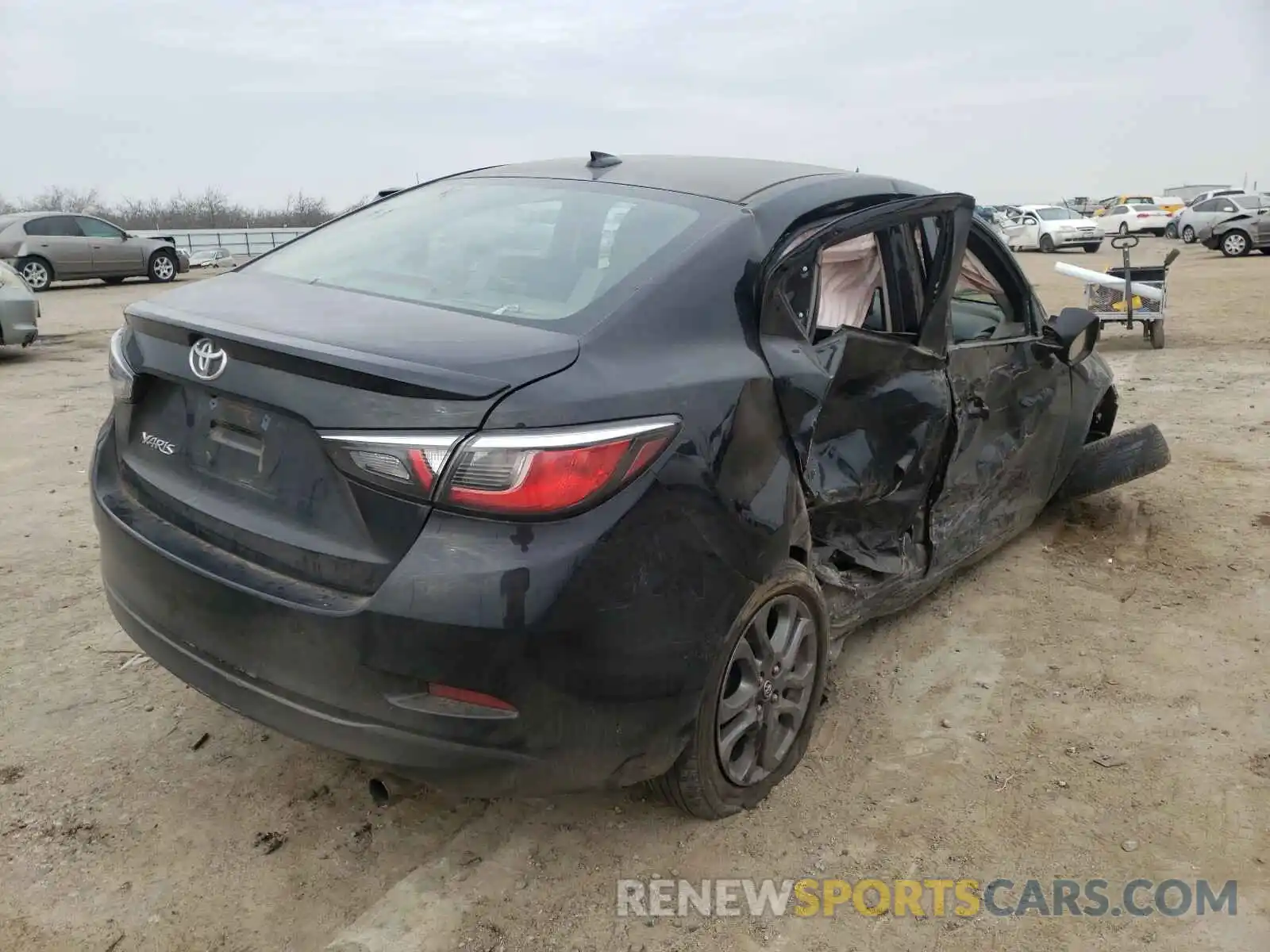 4 Photograph of a damaged car 3MYDLBYV3KY527142 TOYOTA YARIS 2019