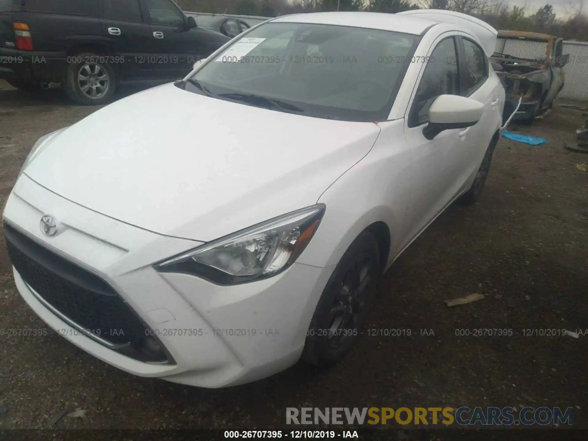 2 Фотография поврежденного автомобиля 3MYDLBYV3KY527173 TOYOTA YARIS 2019