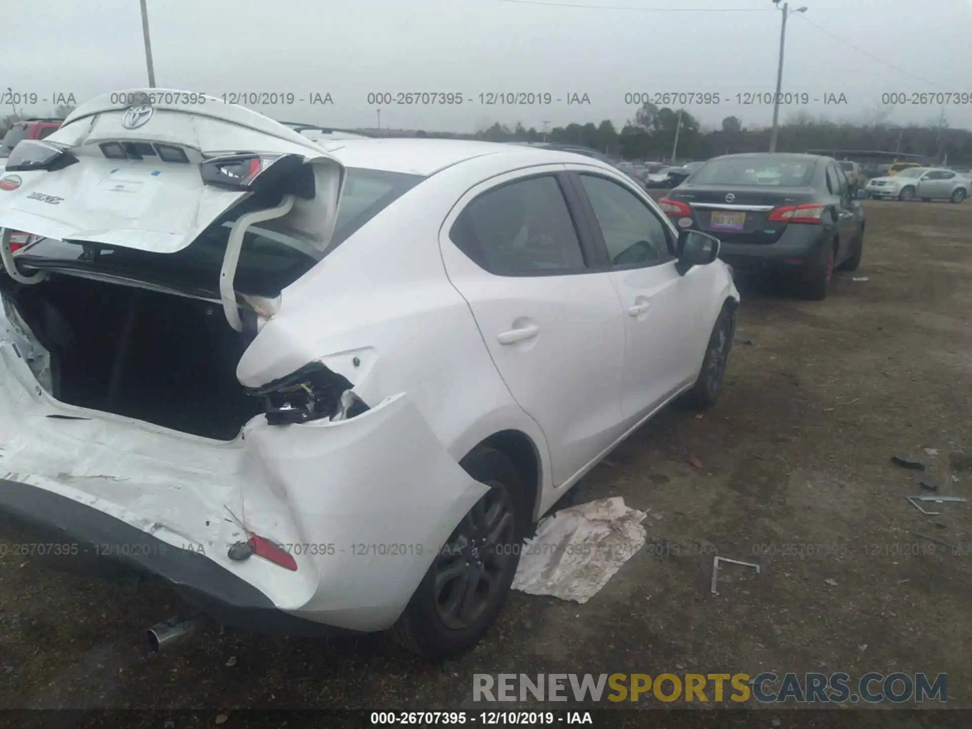 4 Photograph of a damaged car 3MYDLBYV3KY527173 TOYOTA YARIS 2019