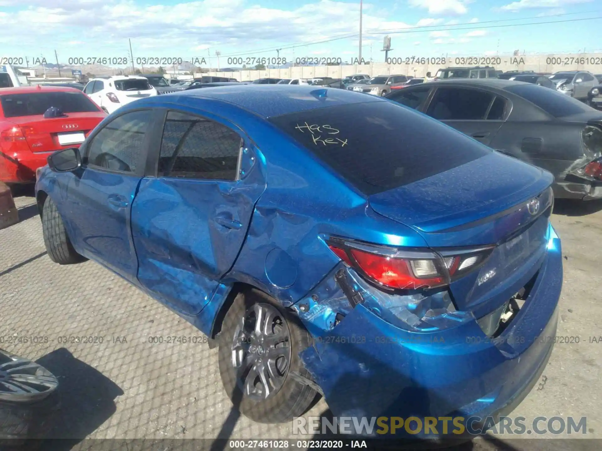 3 Photograph of a damaged car 3MYDLBYV4KY****** TOYOTA YARIS 2019