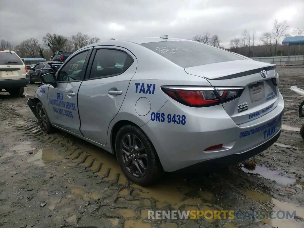 3 Photograph of a damaged car 3MYDLBYV4KY501410 TOYOTA YARIS 2019