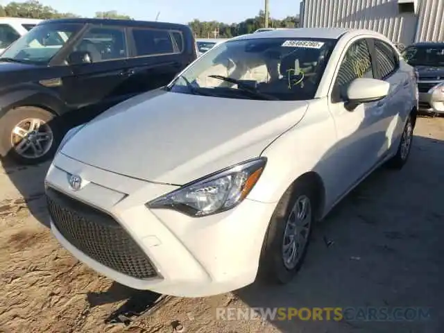 2 Photograph of a damaged car 3MYDLBYV4KY501472 TOYOTA YARIS 2019