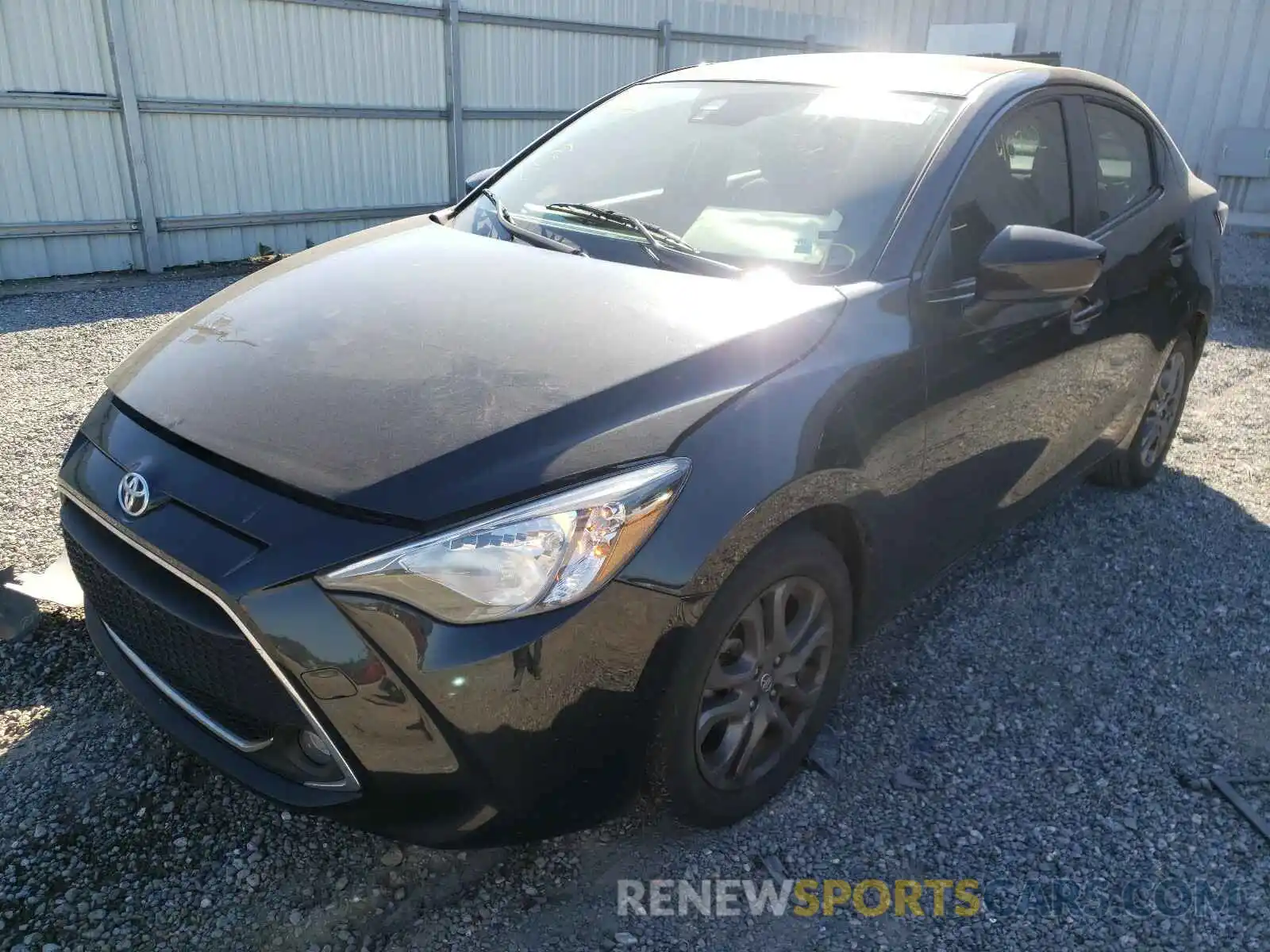 2 Photograph of a damaged car 3MYDLBYV4KY503156 TOYOTA YARIS 2019