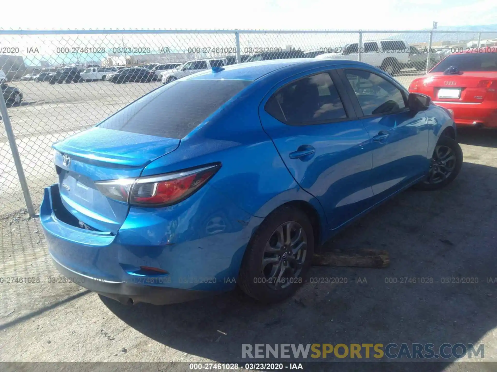 4 Photograph of a damaged car 3MYDLBYV4KY503237 TOYOTA YARIS 2019