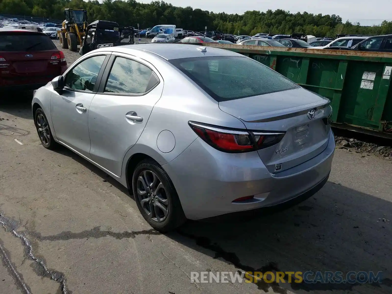 3 Photograph of a damaged car 3MYDLBYV4KY504209 TOYOTA YARIS 2019