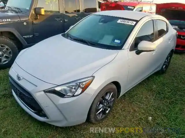 2 Photograph of a damaged car 3MYDLBYV4KY506459 TOYOTA YARIS 2019