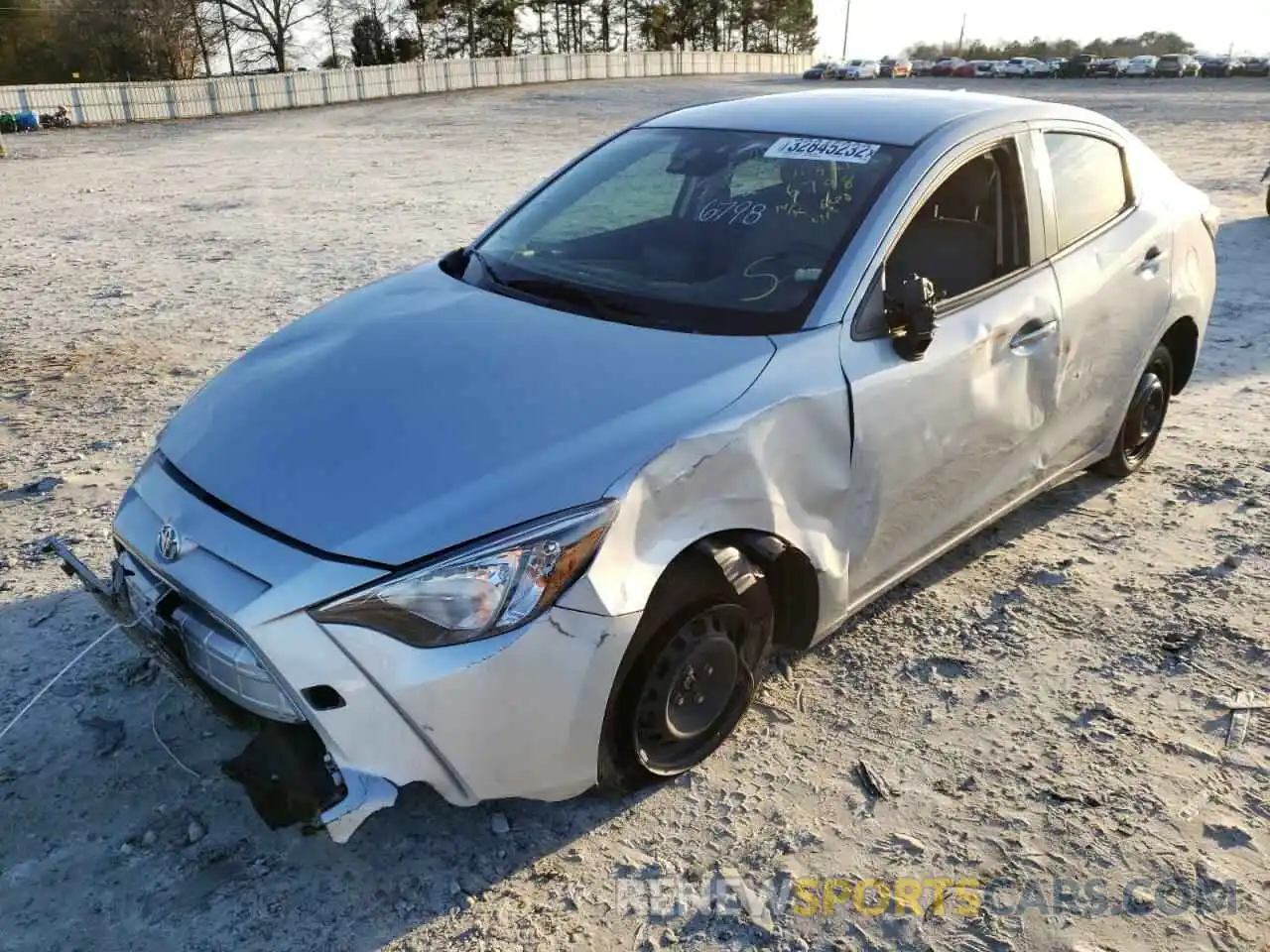 2 Photograph of a damaged car 3MYDLBYV4KY506798 TOYOTA YARIS 2019