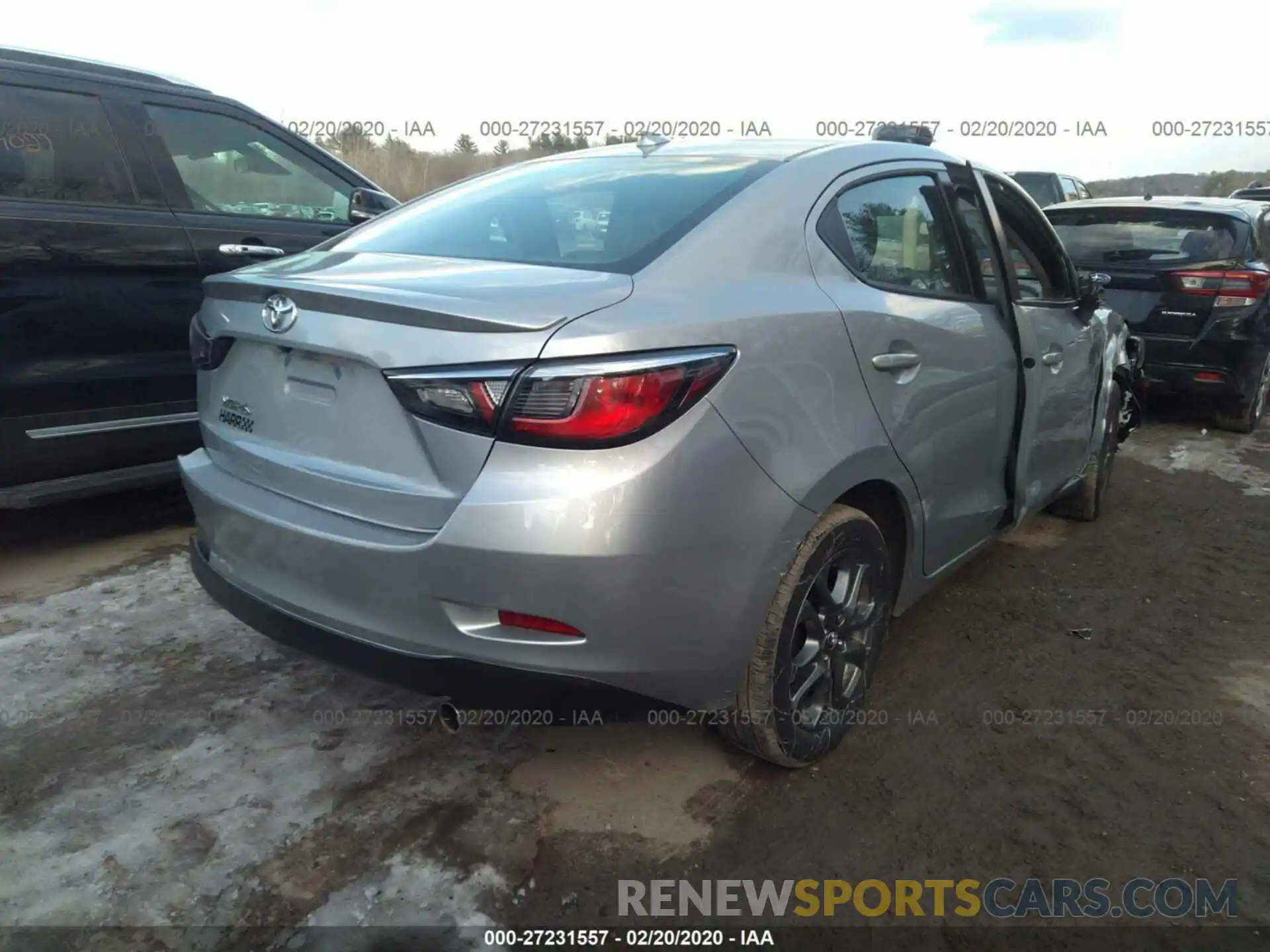 4 Photograph of a damaged car 3MYDLBYV4KY507174 TOYOTA YARIS 2019