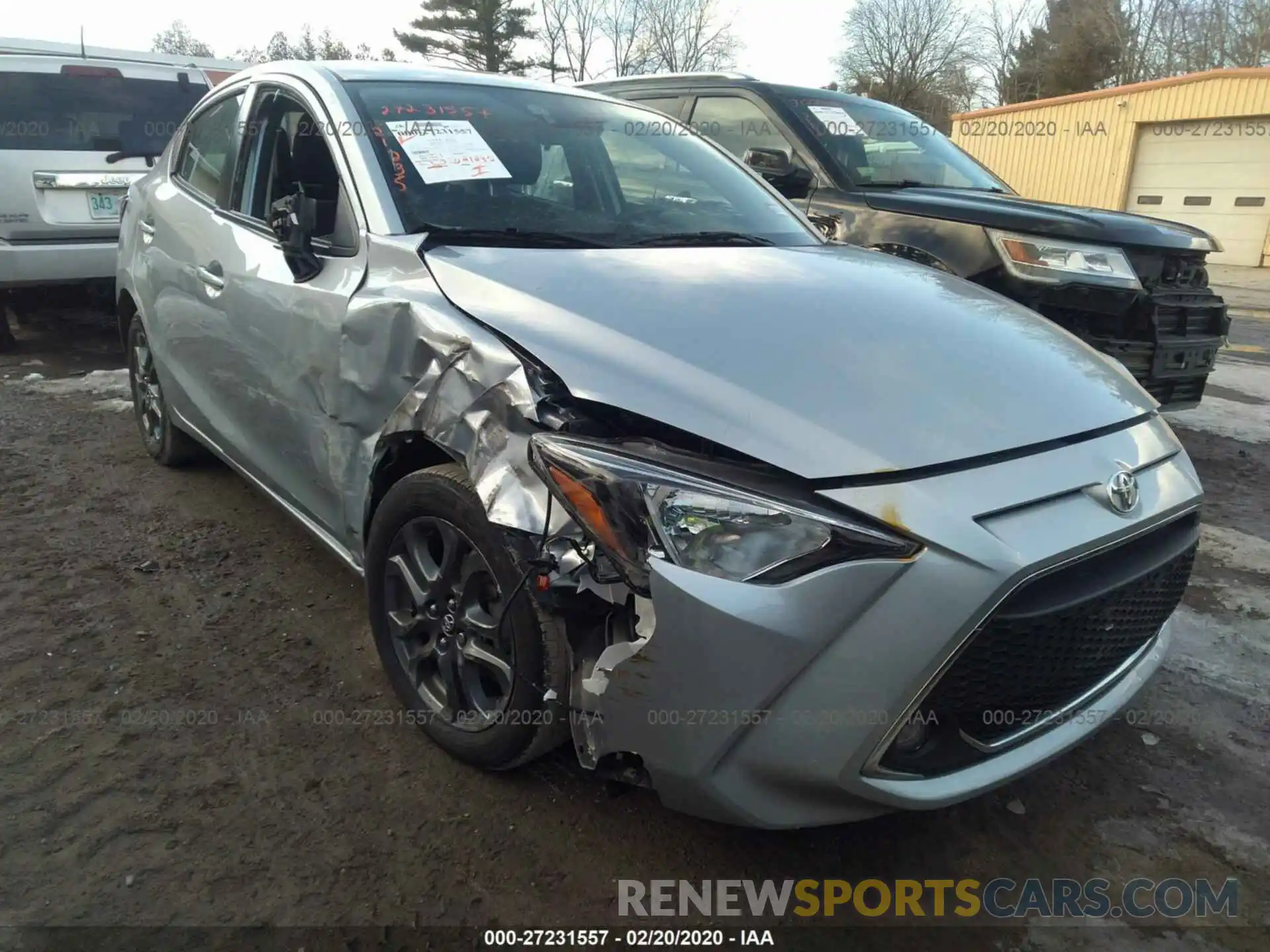 6 Photograph of a damaged car 3MYDLBYV4KY507174 TOYOTA YARIS 2019