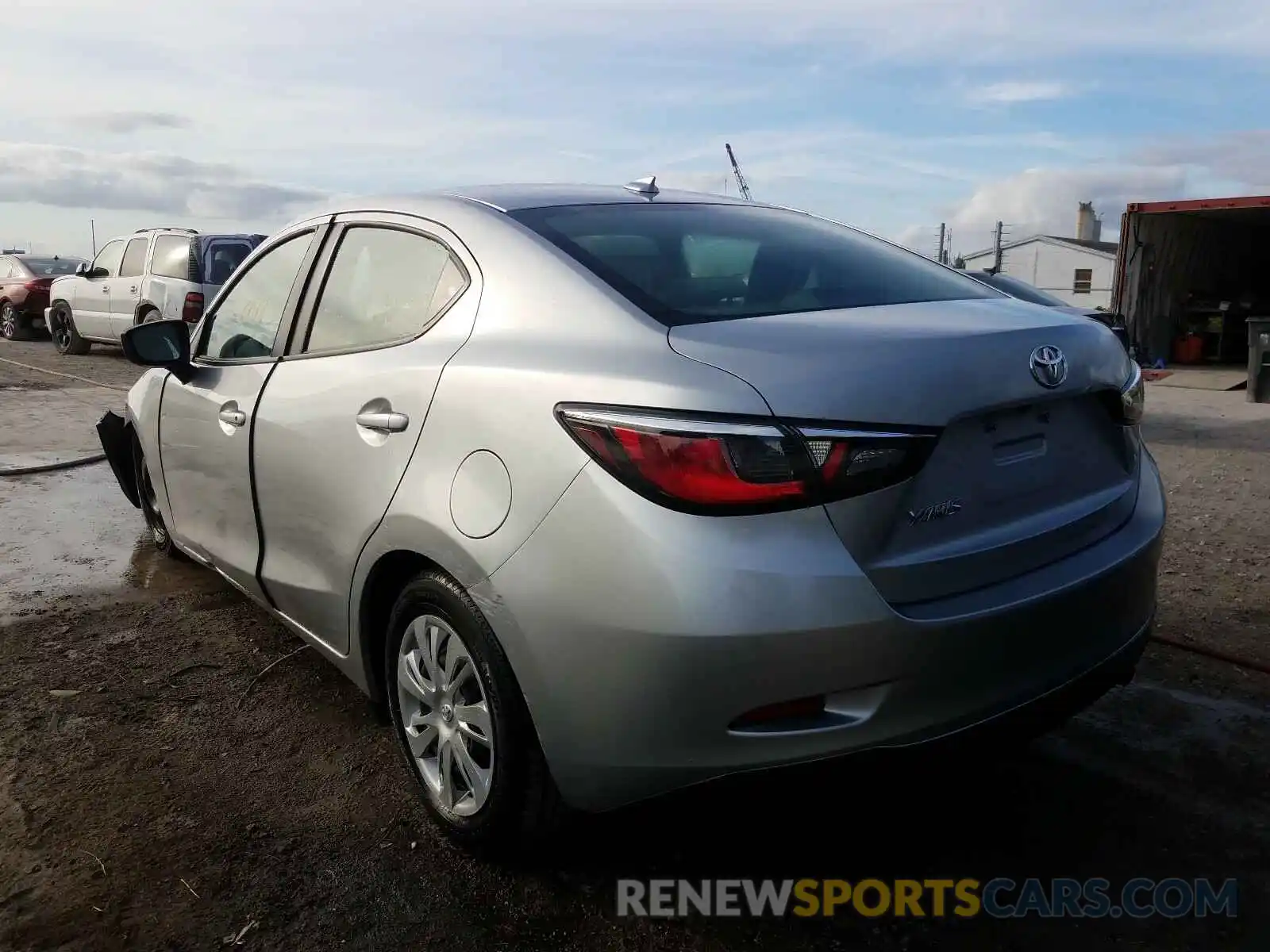 3 Photograph of a damaged car 3MYDLBYV4KY507790 TOYOTA YARIS 2019