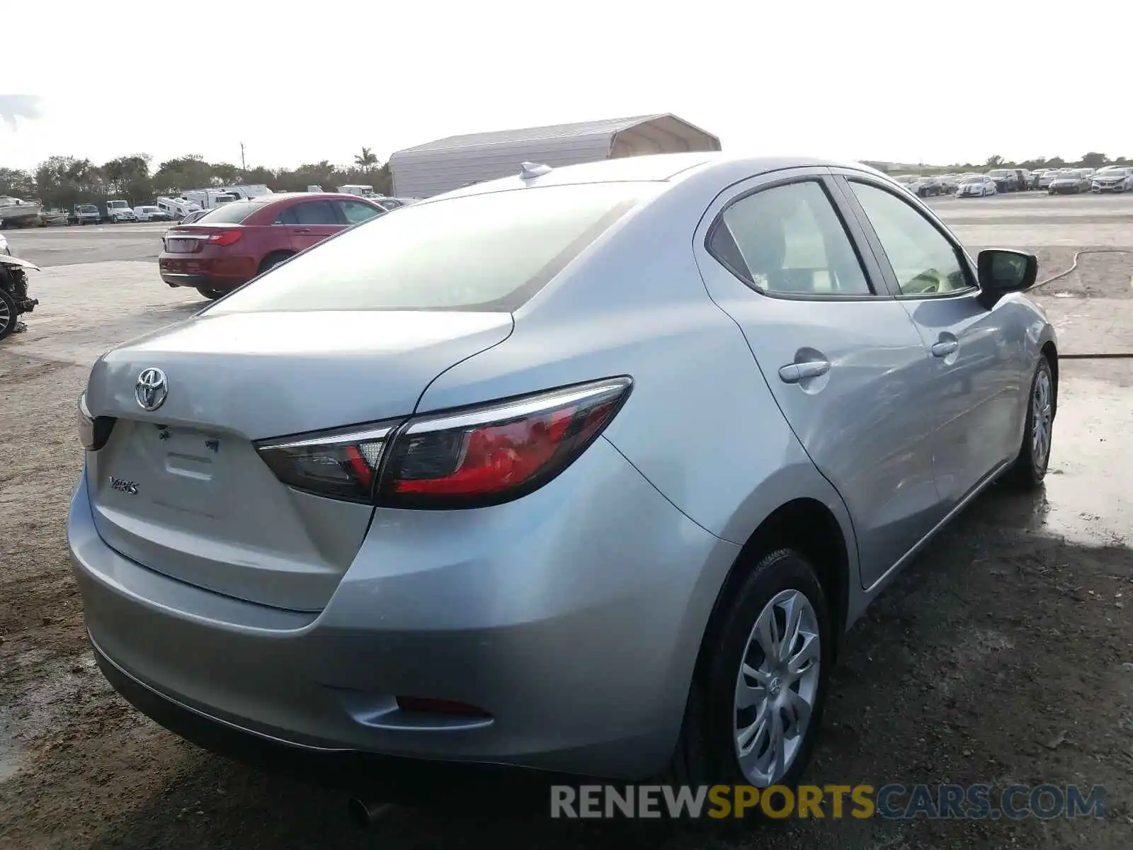 4 Photograph of a damaged car 3MYDLBYV4KY507790 TOYOTA YARIS 2019