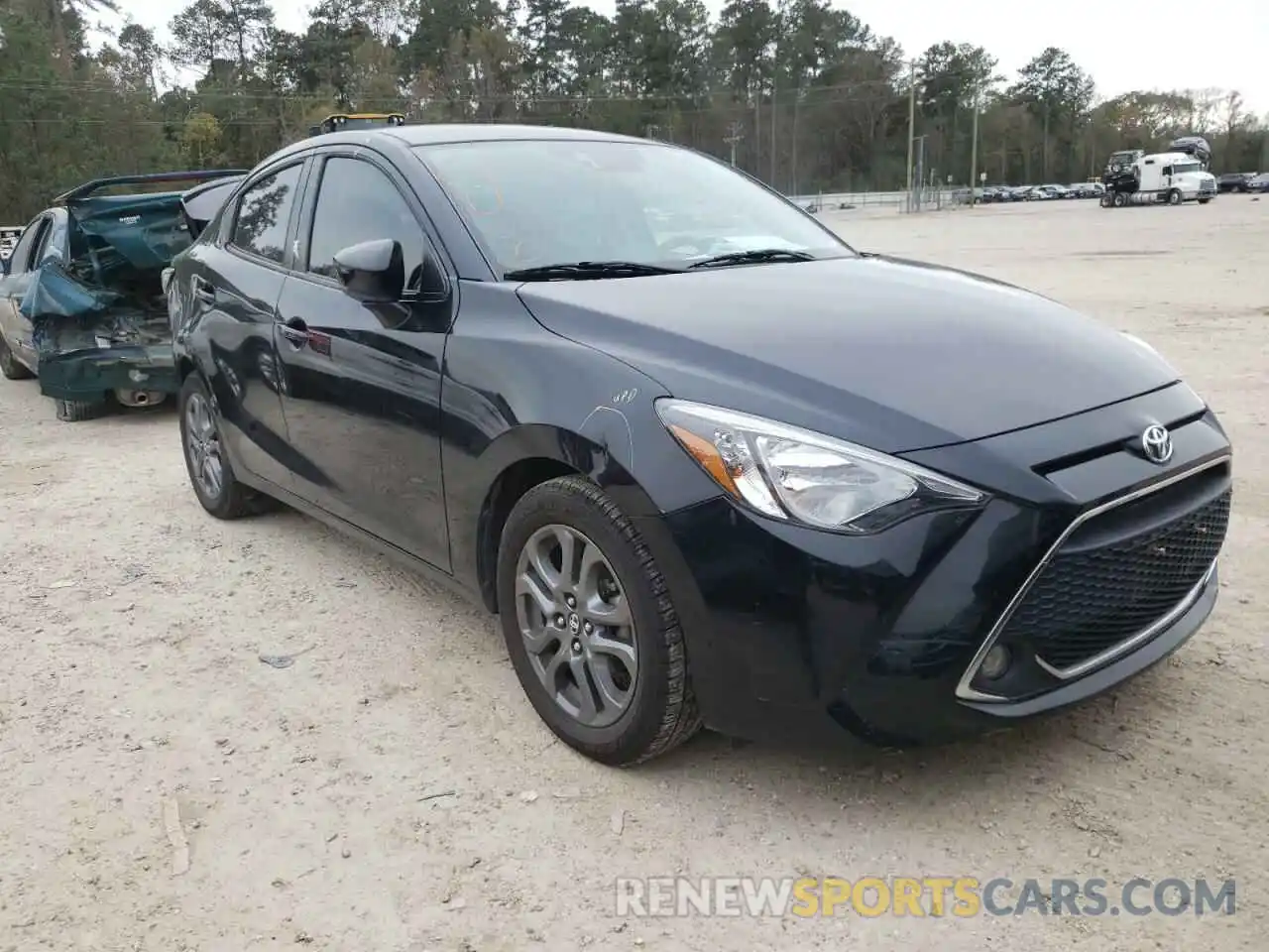 1 Photograph of a damaged car 3MYDLBYV4KY509006 TOYOTA YARIS 2019