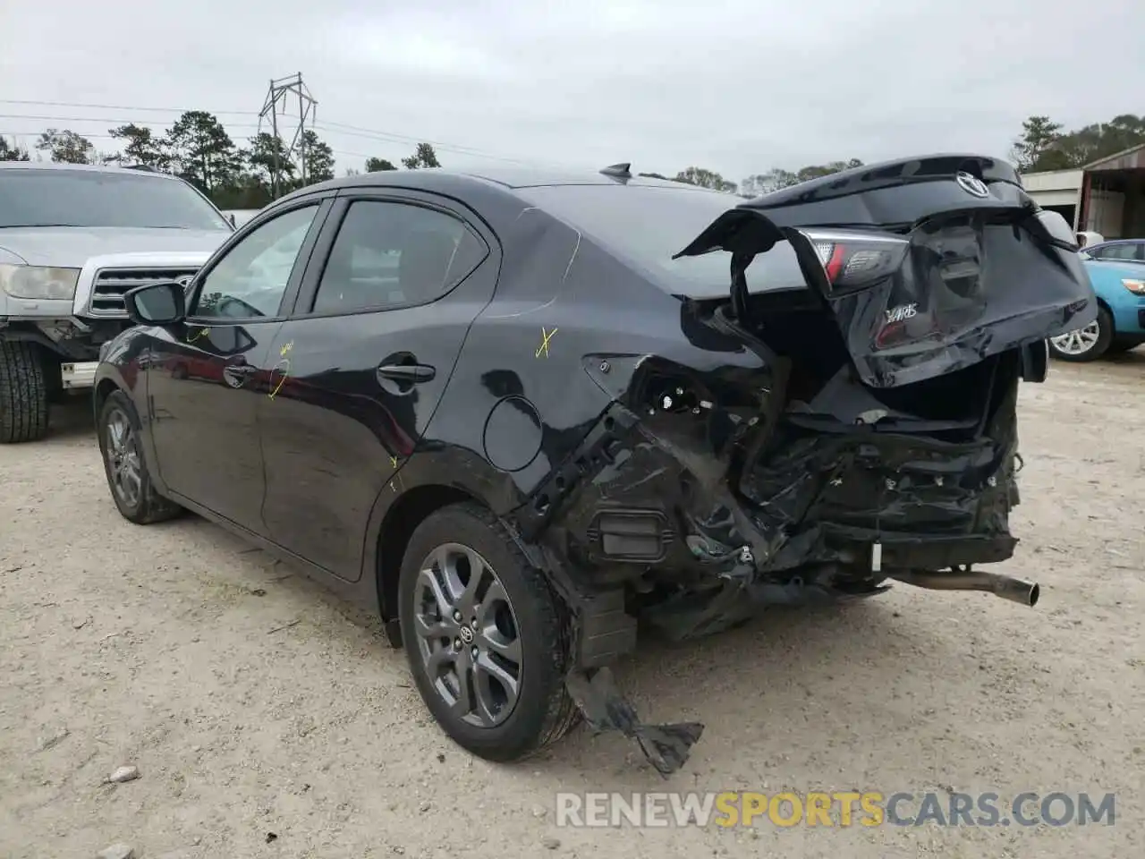 3 Photograph of a damaged car 3MYDLBYV4KY509006 TOYOTA YARIS 2019