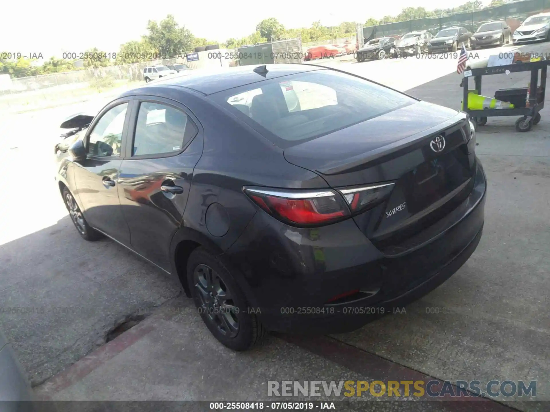 3 Photograph of a damaged car 3MYDLBYV4KY509202 TOYOTA YARIS 2019